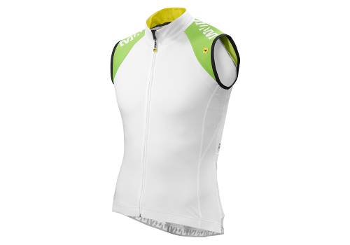 Castelli Solare Mujer Ciclismo Camiseta sin mangas Azul/Naranja Pequeño Sujetador Fluo Incluido 