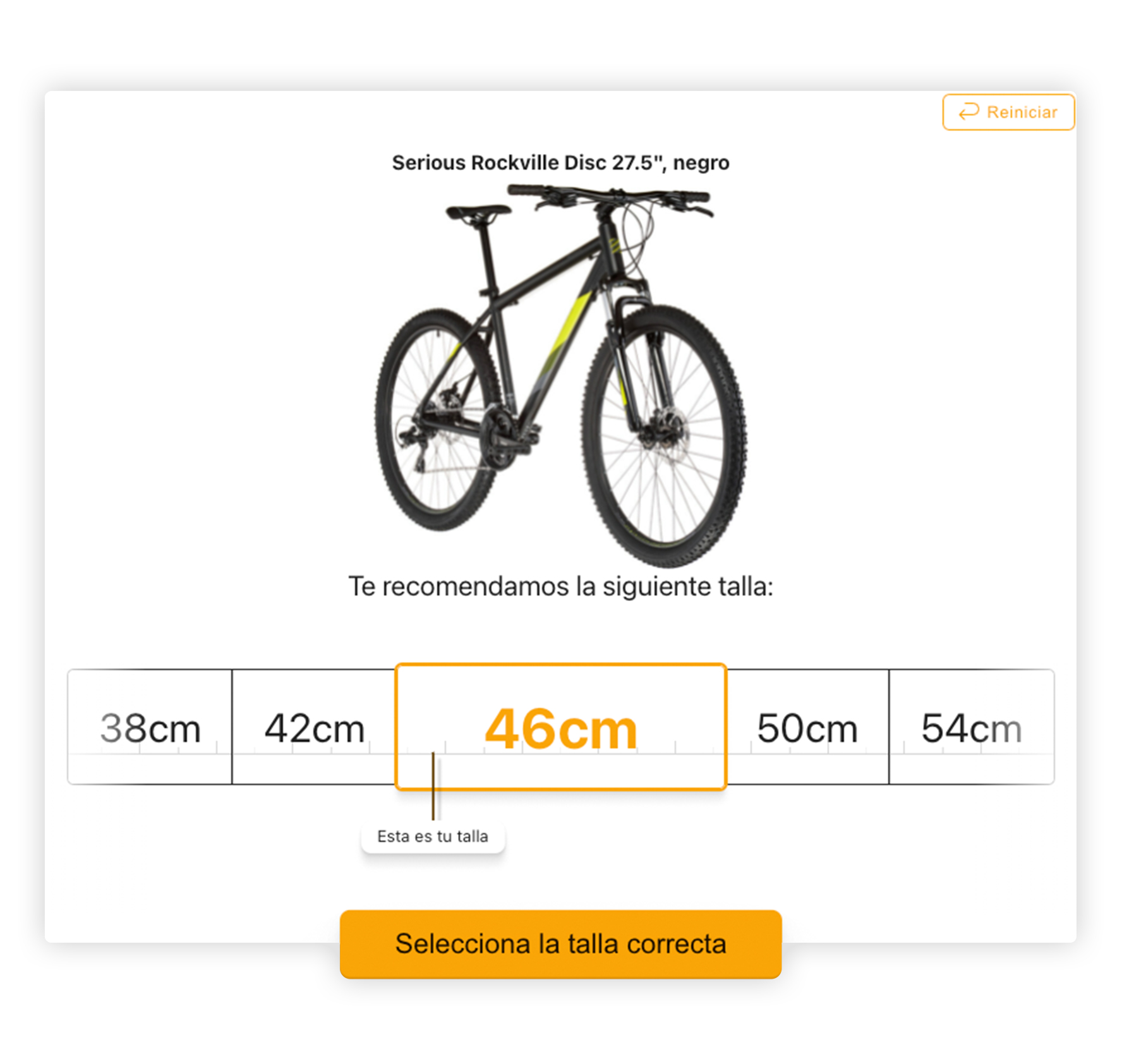 tener Para buscar refugio Comerciante Talla bicicleta | Elegir tallas bicicletas según altura | Bikester.es