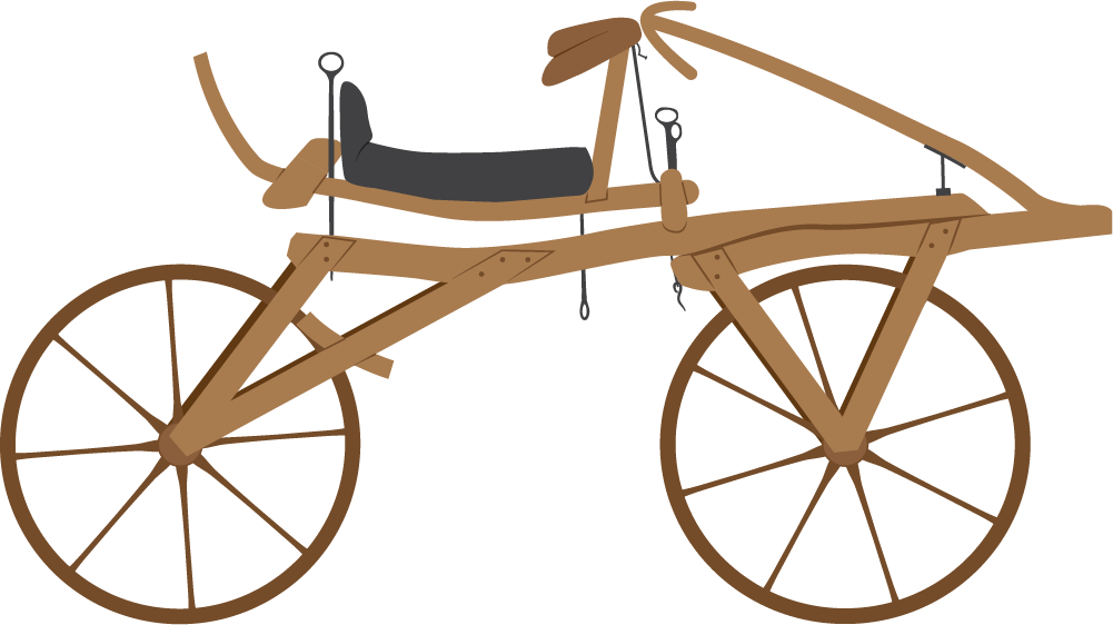 La primera bicicleta